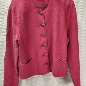 Geiger 100 % Wool Cardigan  Size 40 (M)